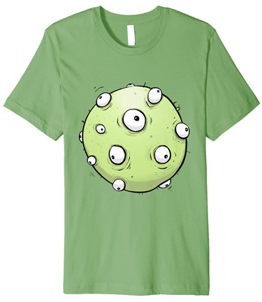Scary Green Monster T-Shirt